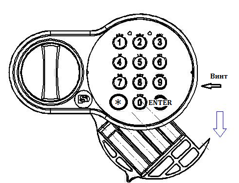 Замок PLS-1